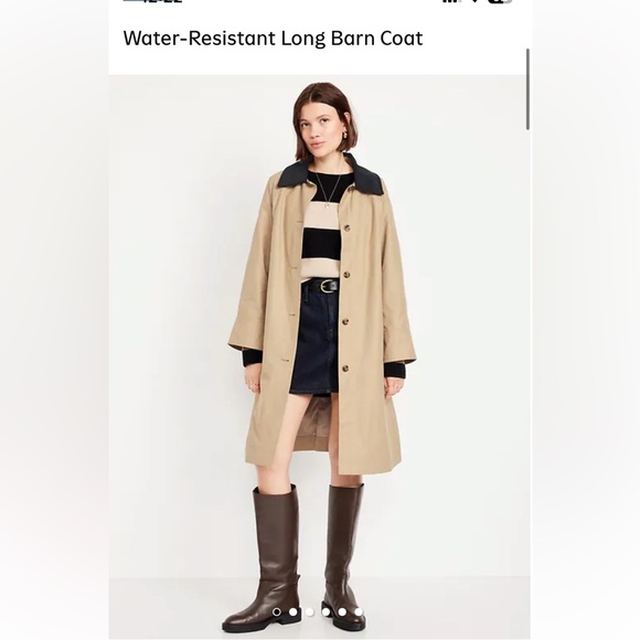 NWT! Viral Utility Long Barn Jacket - Picture 3 of 10